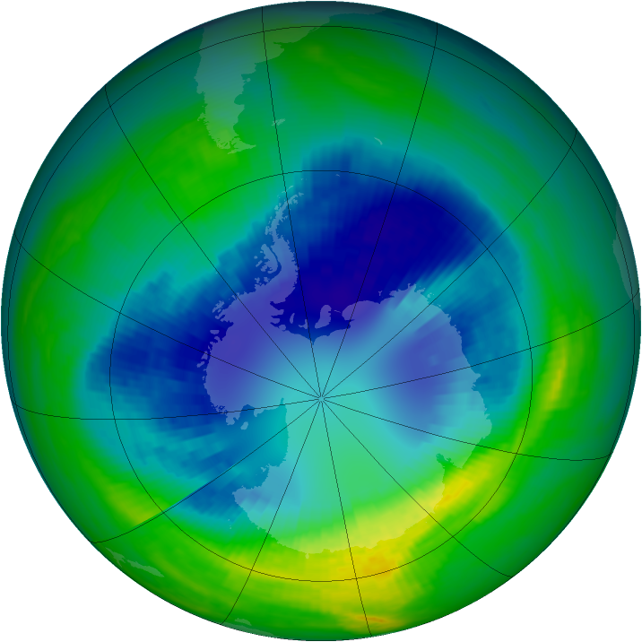 Ozone Map 2002-09-01